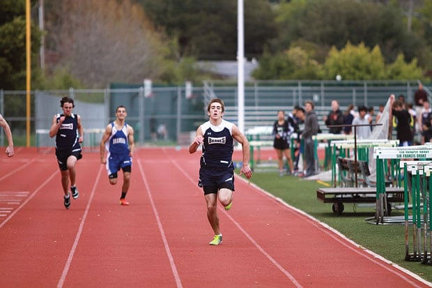 Justin-Siena track: Griffin Houtary